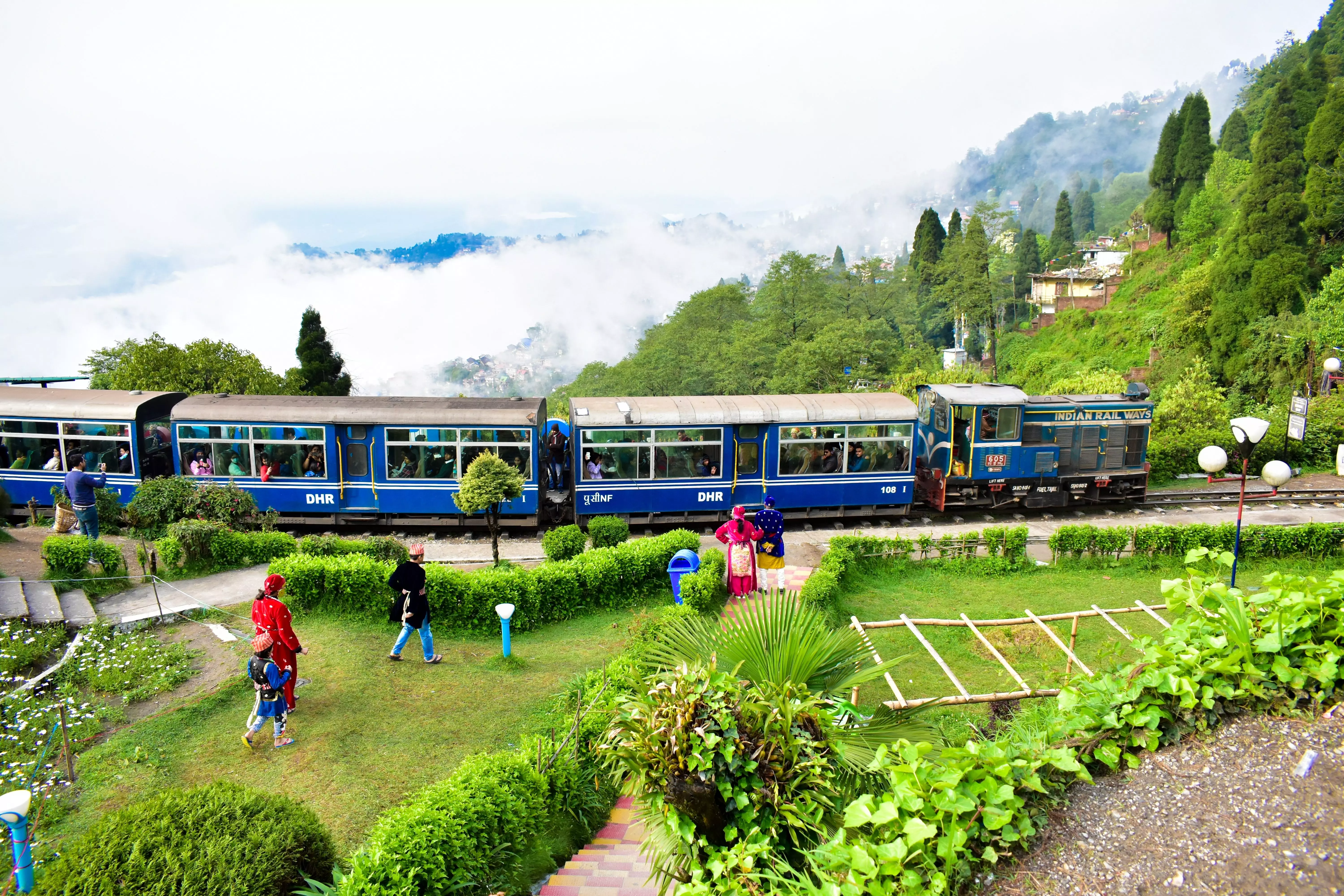 Experience this true marvel of British-Indian engineering as you visit India's highest train station.