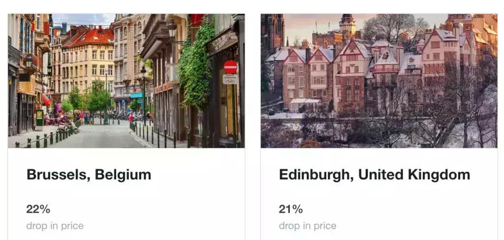 Flight Deals in november