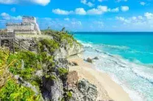 tulum beach and ruins