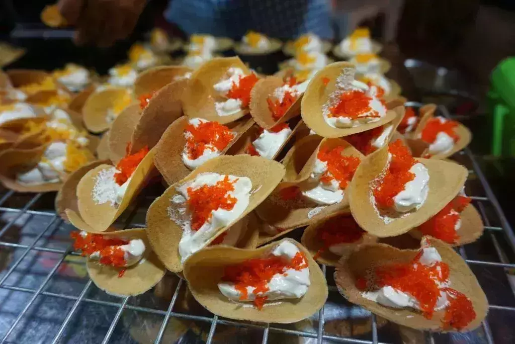Crispy sweet pancakes