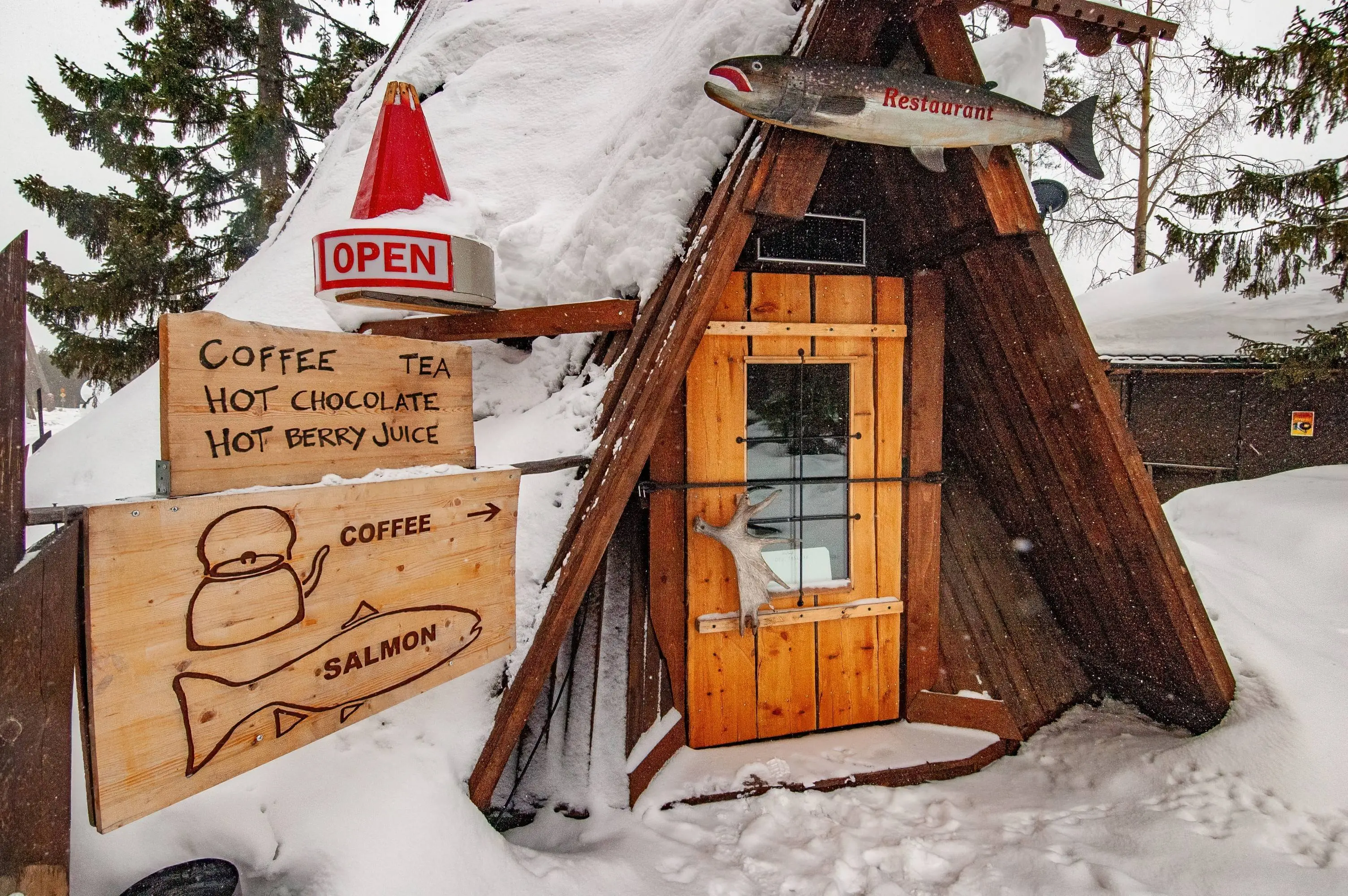 Lapland and Finland's cafe culture is very koselig.
