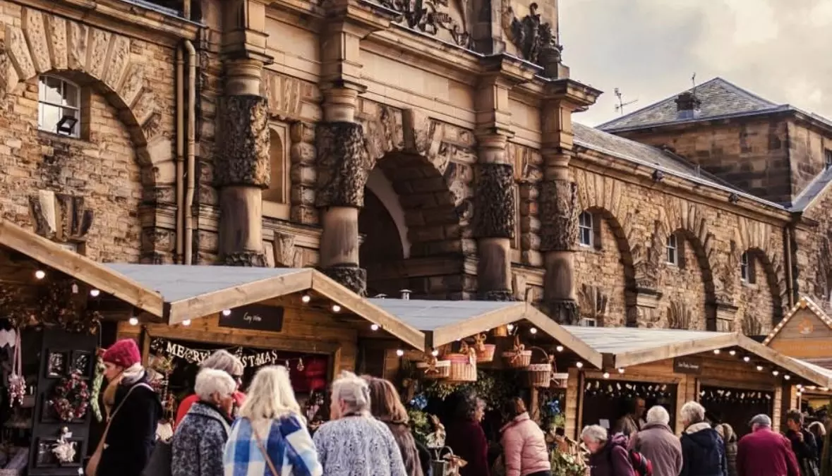 Regal and festive fun at Chatsworth Christmas Markets.