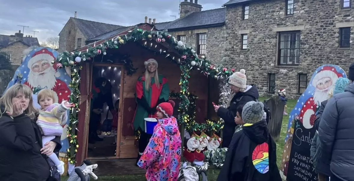Small, intimate and festive at Kirkby Lonsdale Christmas Markets in Yorkshire.