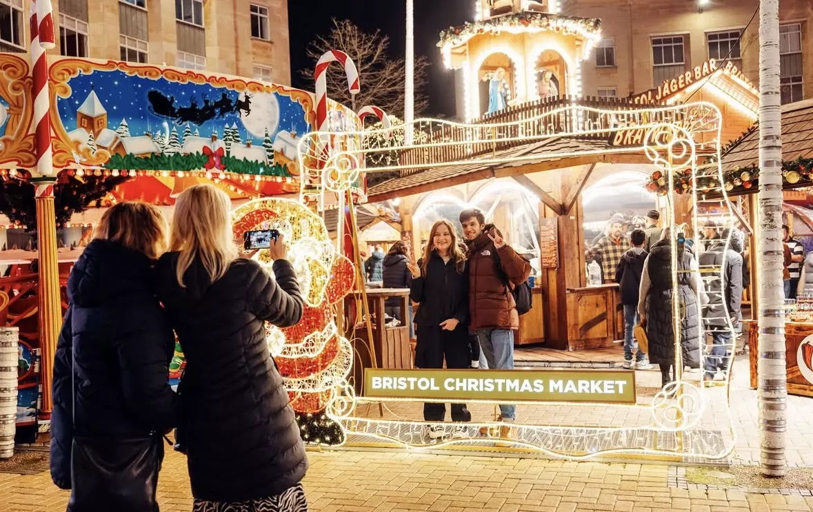 Festive fun at Bristol Christmas Markets.