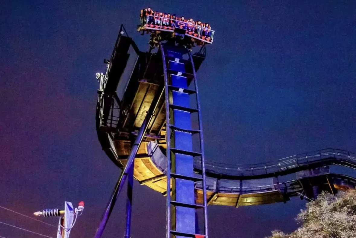 Rollercoasters and frights - the ultimate night at Alton Towers.