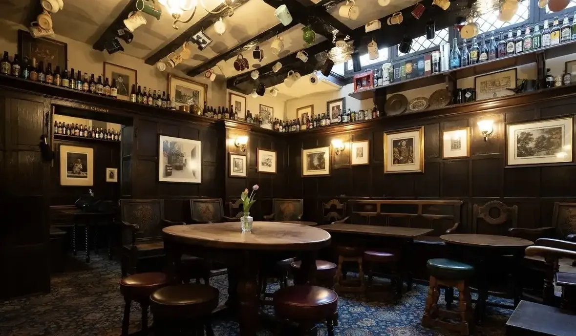 Ye Olde Mitre offers country pub vibes without leaving London.