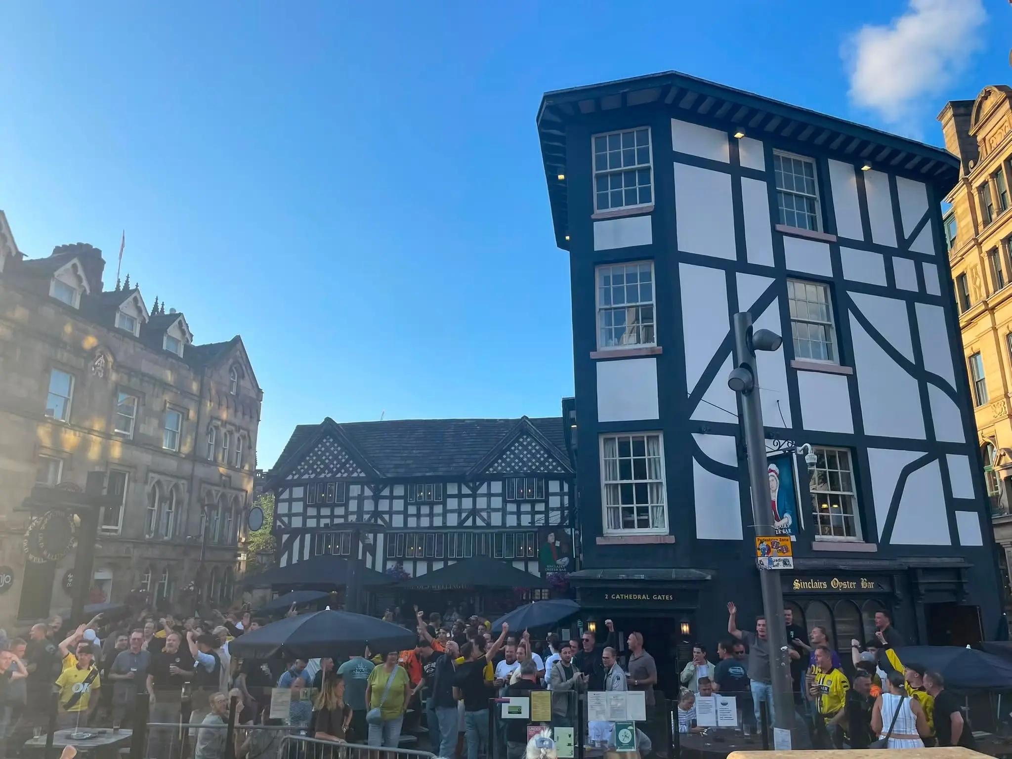 Sinclair's Oyster Bar is a legendary Manchester pub.