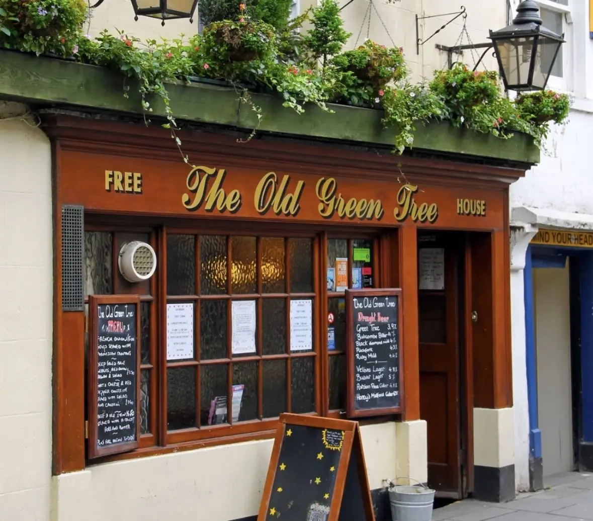 The Old Green Tree in Bath is one of the southwest's best pubs for a pint.
