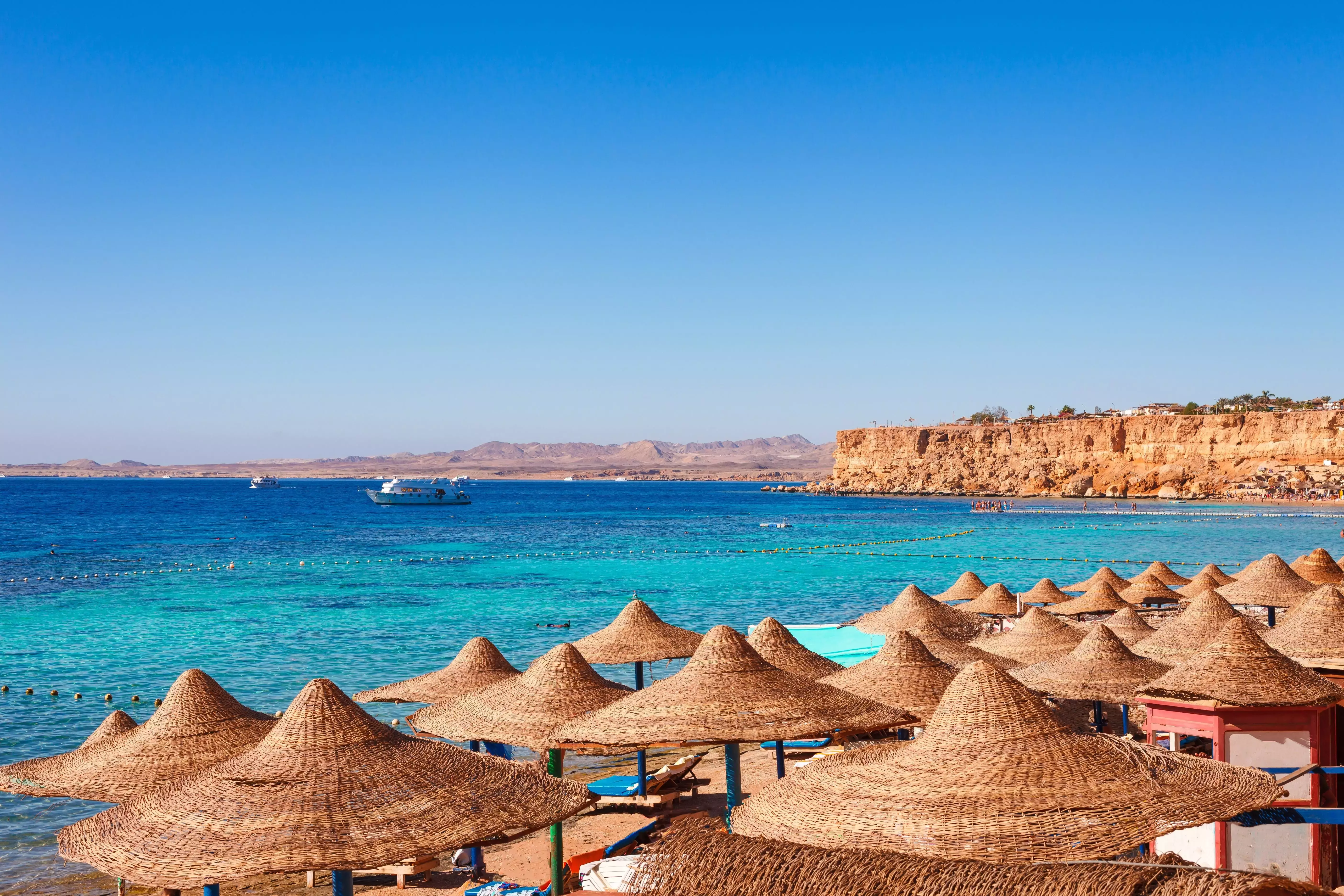 The beautiful Egyptian resort town of Sharm El Sheikh is perfect for winter sun.