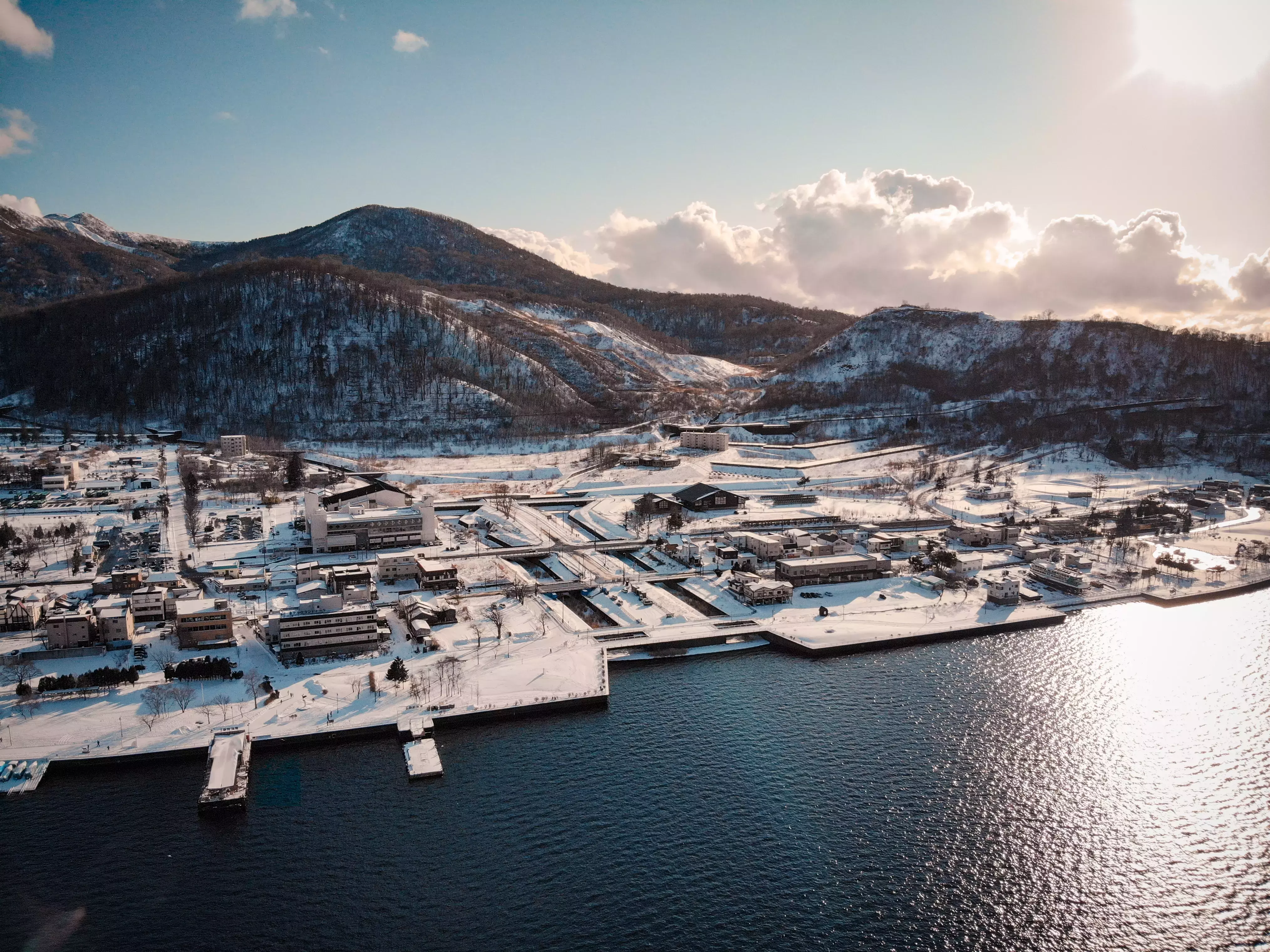 Aomori, Japan, is known as the snowiest city in the world - perfect for a white Christmas.