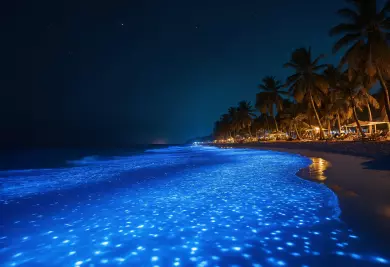 The 7 Best Hotels near Bioluminescent Beaches Around the World