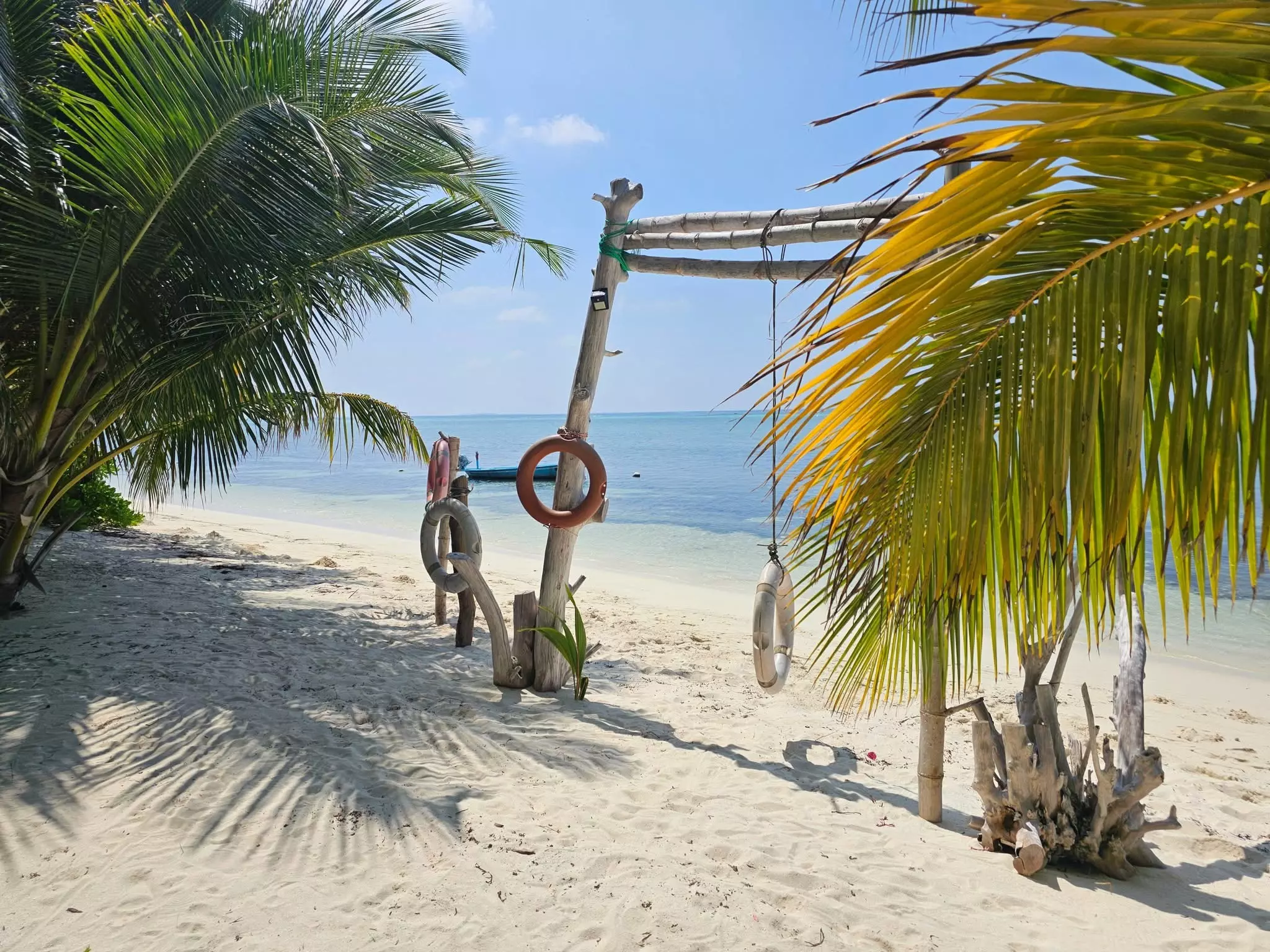 Gorgeous Maldivian views from Vaadhoo View Inn.
