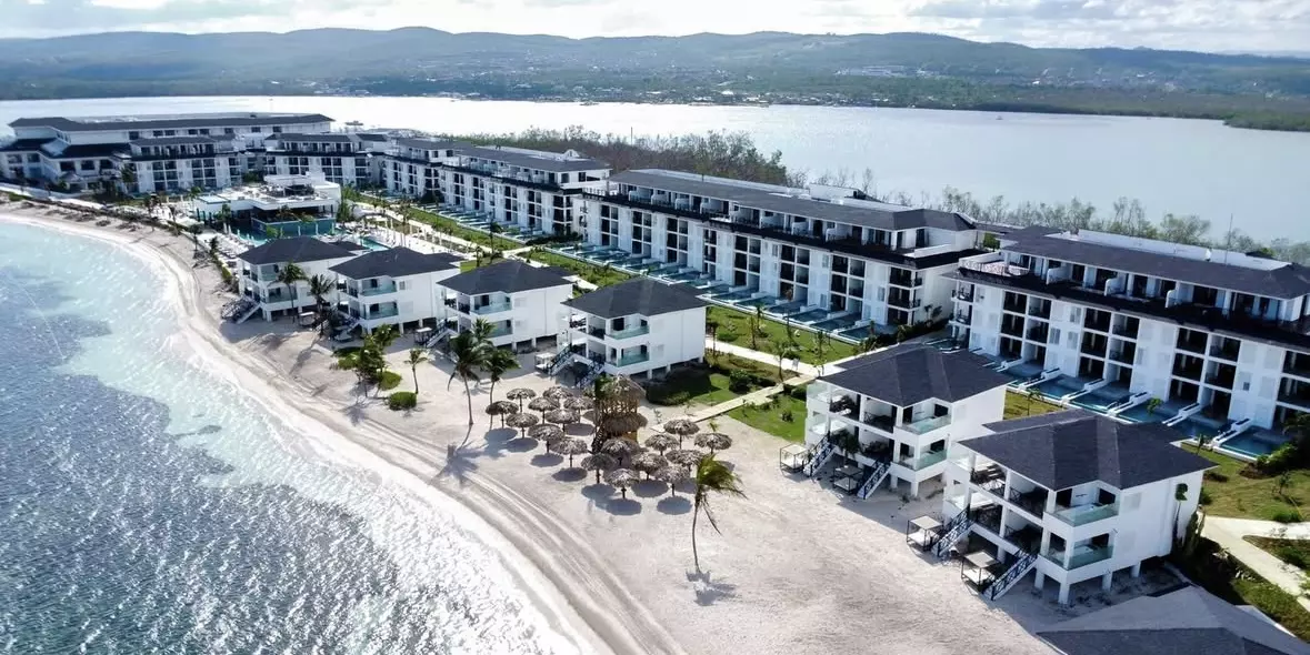 Excellence Oyster Bay is one of the best luxury resorts close to a bioluminescent beach in Jamaica.