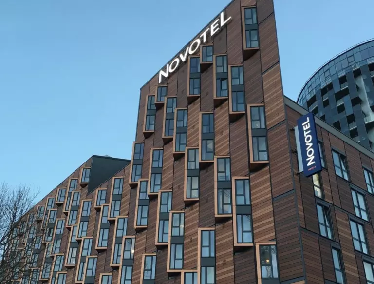 5 minutes walk to the stadium, Novotel London Wembley is an excellent option.