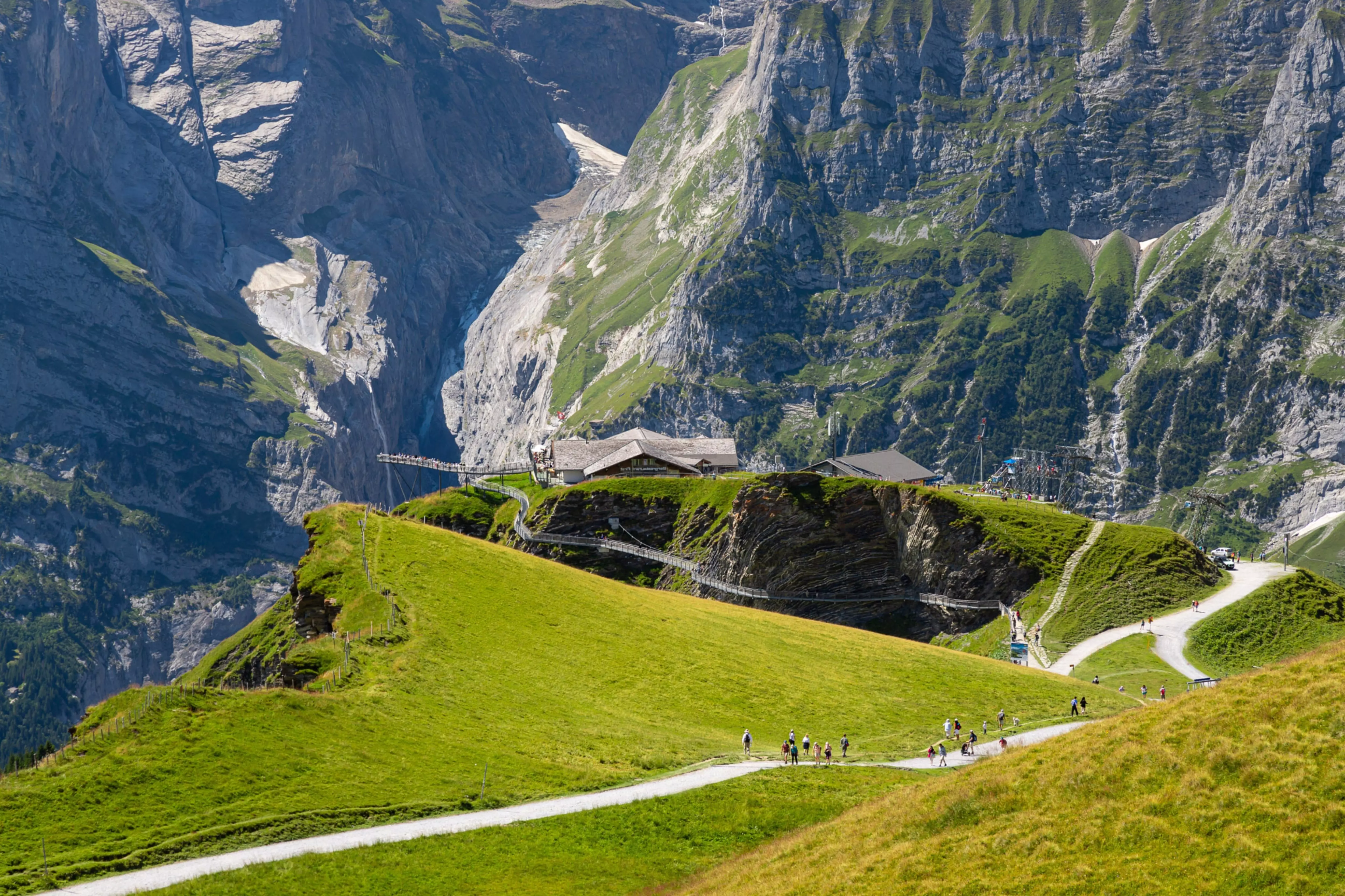 Gorgeous scenery in the Bernese Oberland, Switzerland.