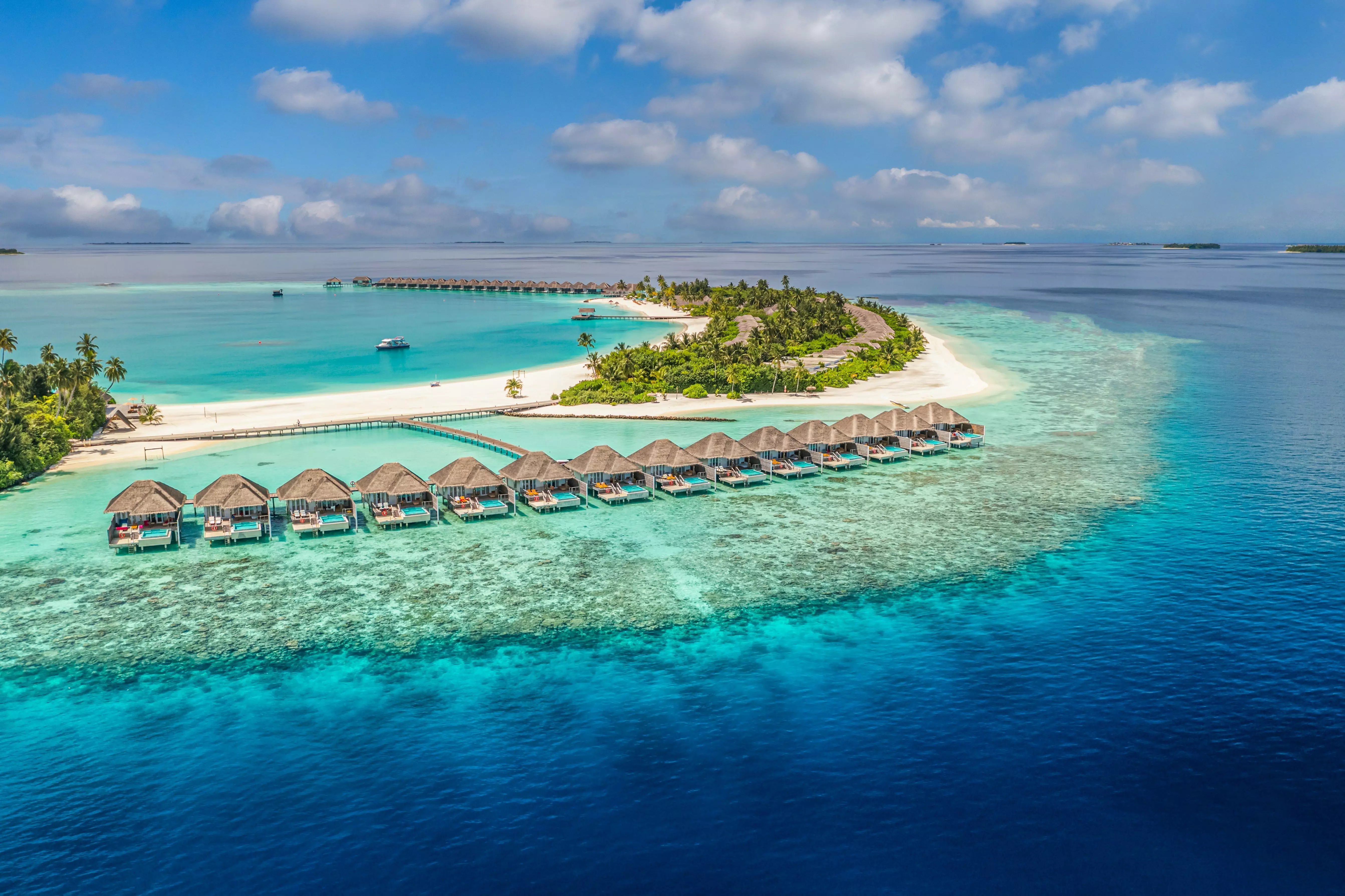 A tropical escape to the Maldives in February.
