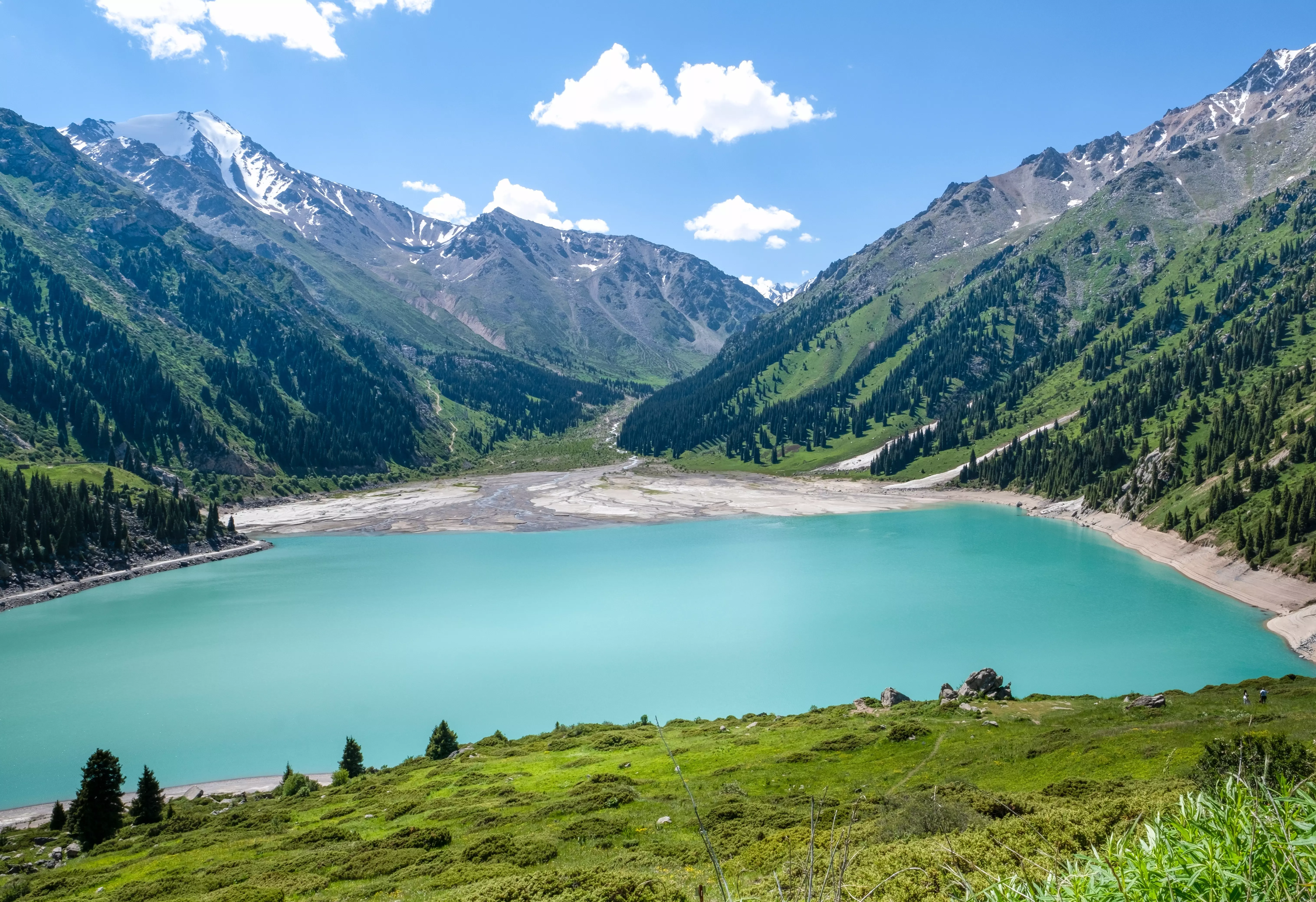 Almaty, Kazakhstan, is one of the most underrated destinations to visit in July.