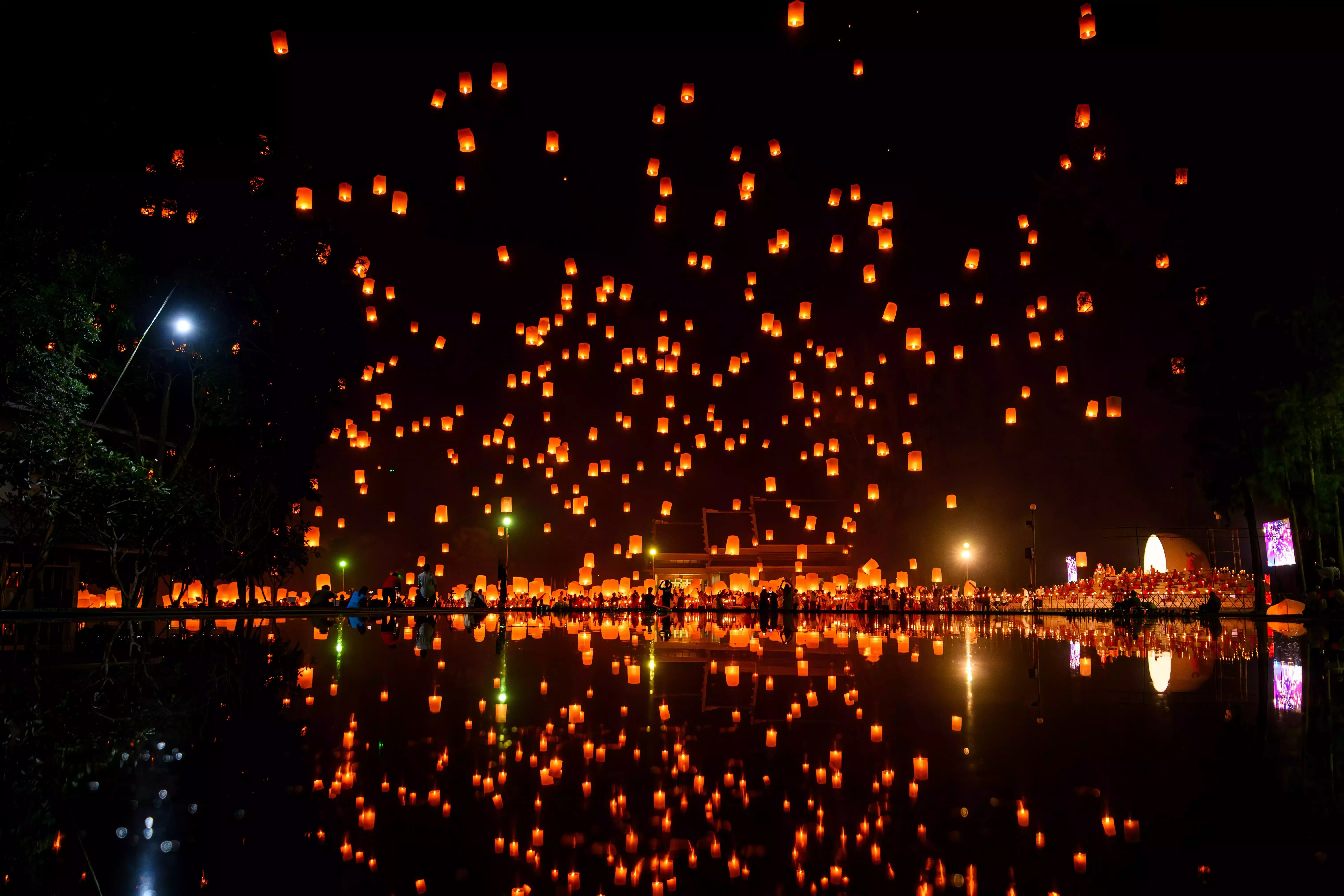 Chiang Mai&amp;amp;#039;s festivals of light and water, Thailand.
