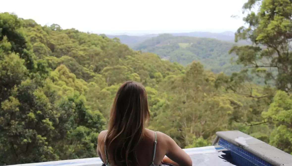 A beautiful shot of Gwinganna Wellness Retreat, Australia.