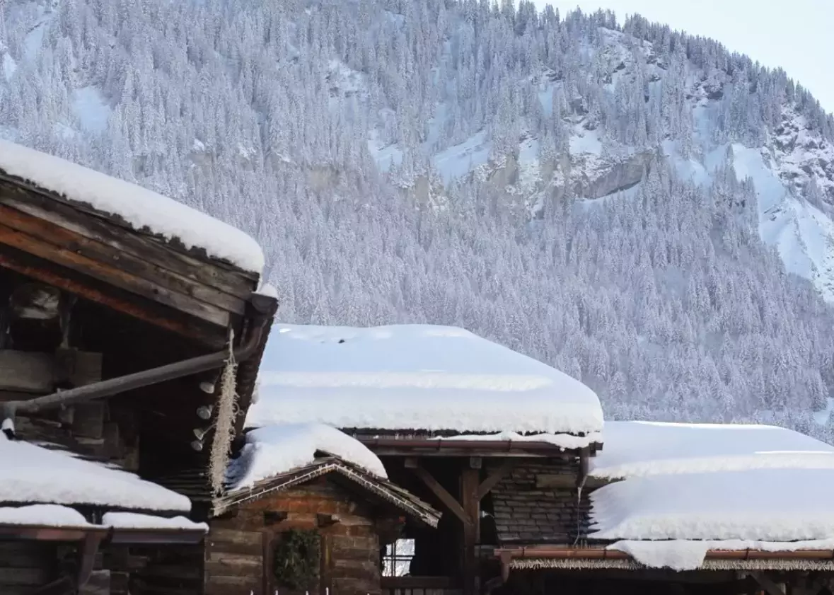 One of the cosiest and most unique hotels in the French Alps.