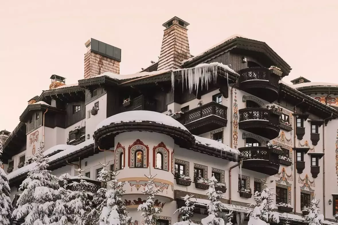 Easily one of the most luxurious hotels in the world, perfect for a winter getaway in the French Alps.