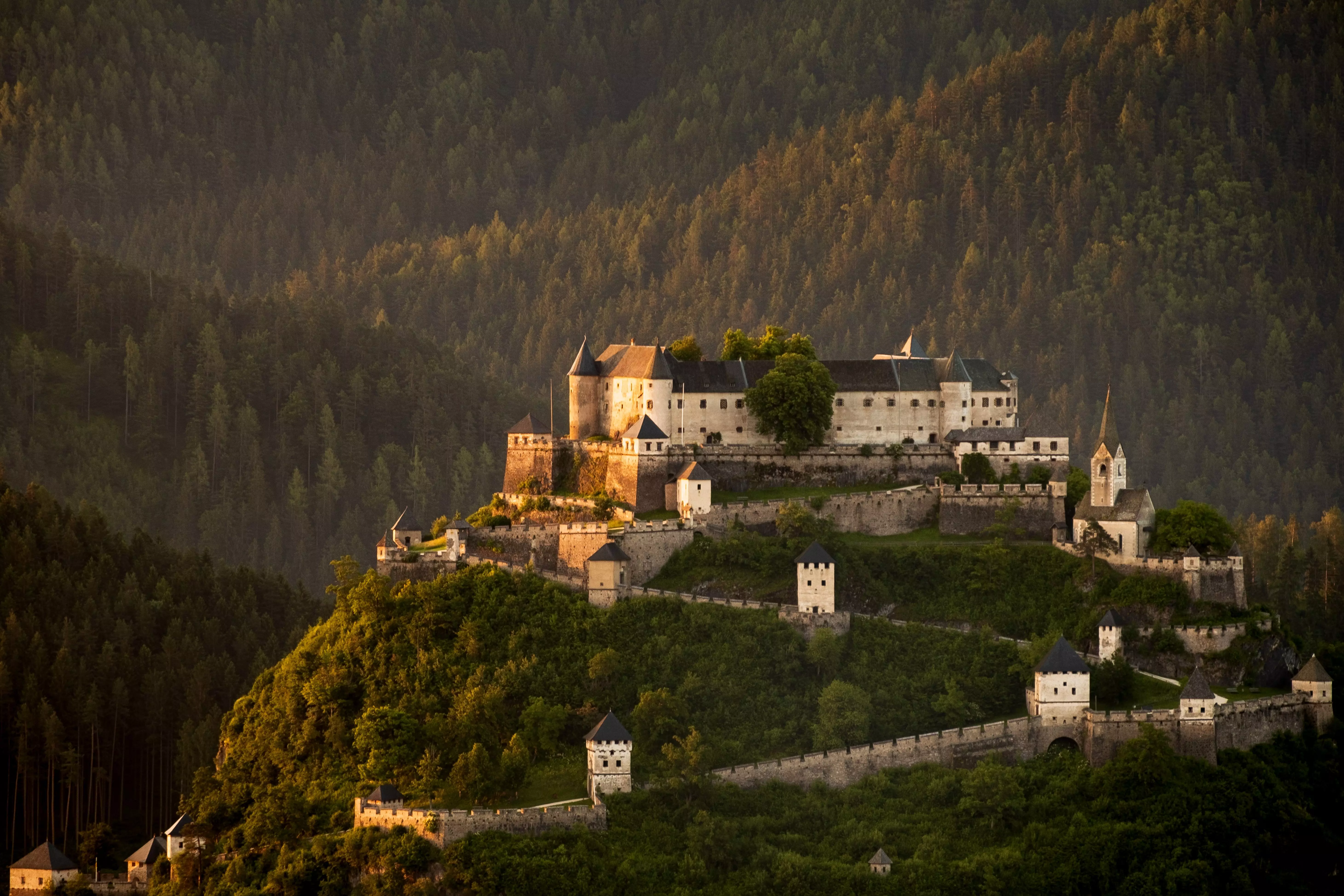 Hochosterwitz Castle in Austria is one of the country's most visually stunning.