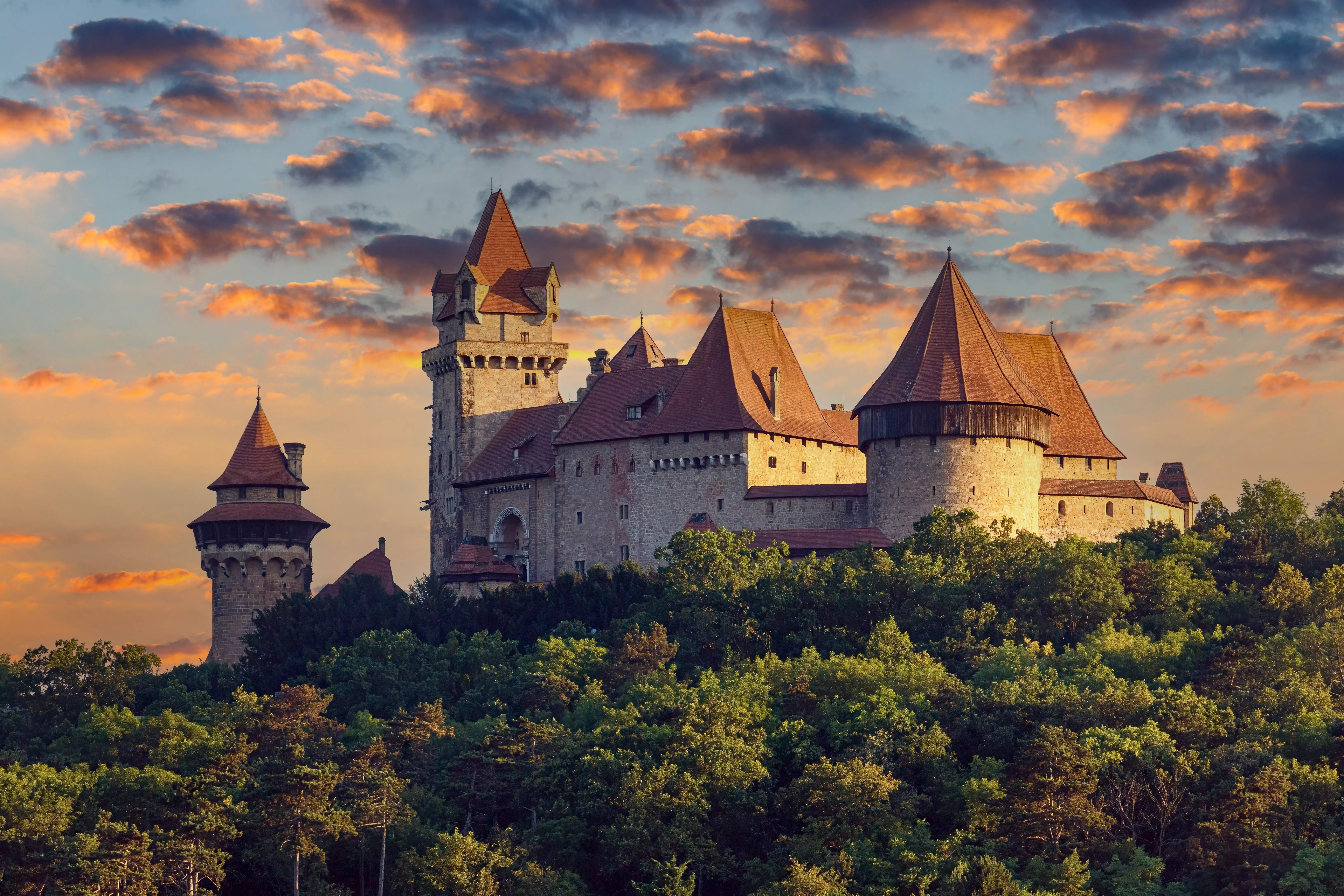 A favourite for film and TV locations, Kreuzenstein Castle is one of Austria's most beautiful fortresses.