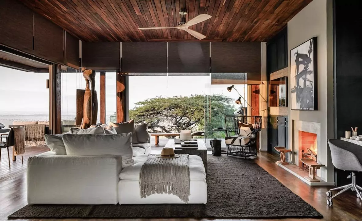 Singita Sasakwa Lodge is one of Tanzania's most eco-friendly.