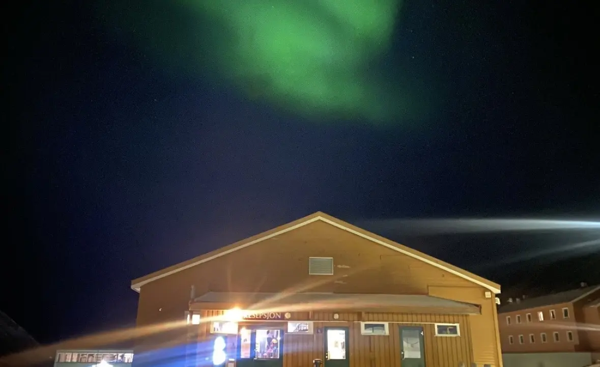 Where better to see the Northern Lights than from the world's northernmost town?