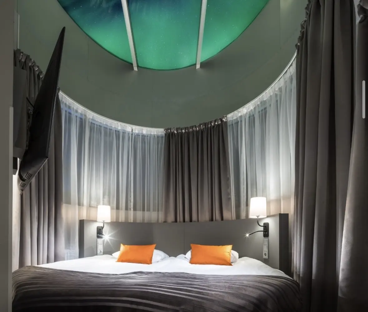 Scandic Rovaniemi City is an ideal hotel to base yourself for the Northern Lights.