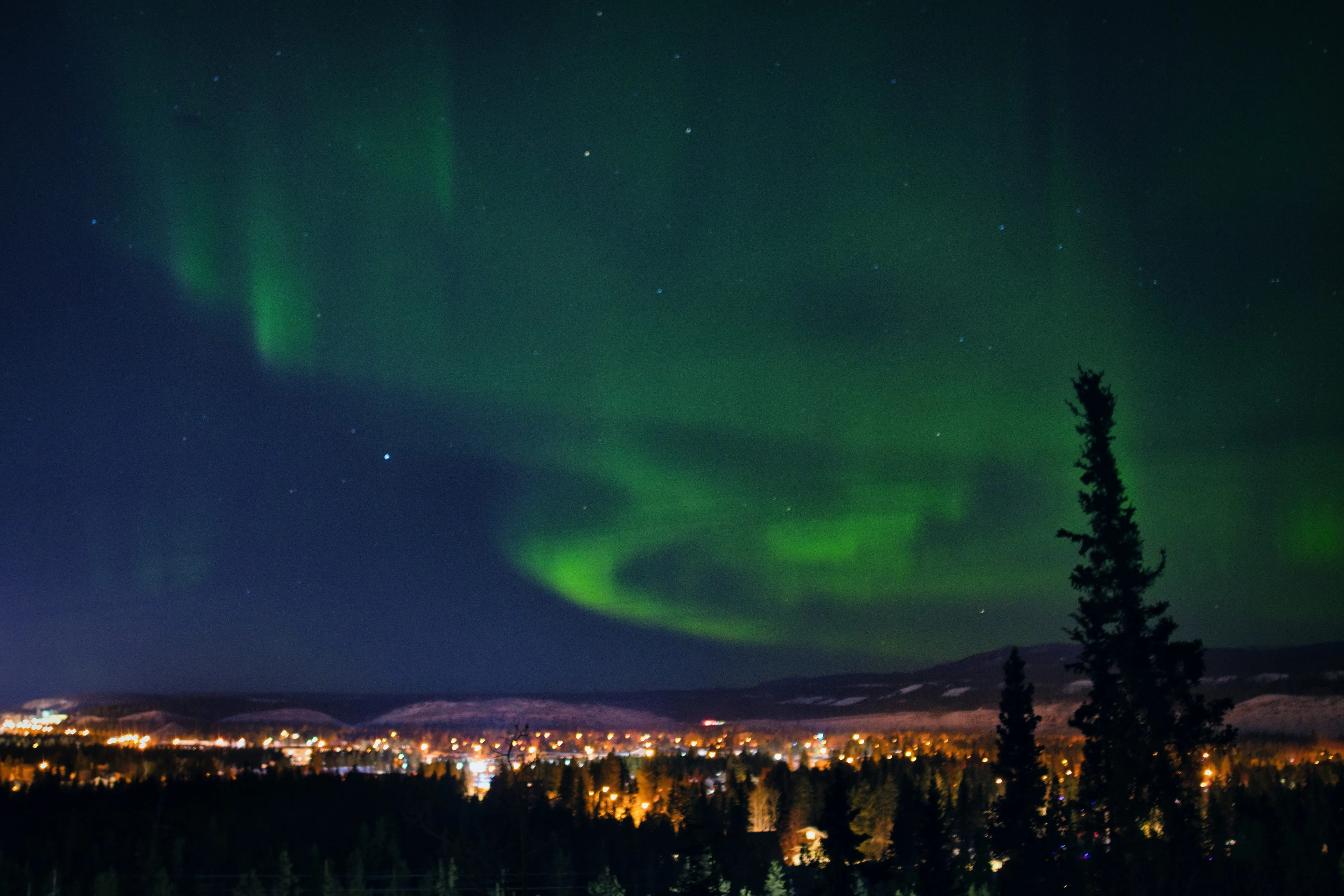 Experience Canada's best Northern Lights from Whitehorse to Dawson City.