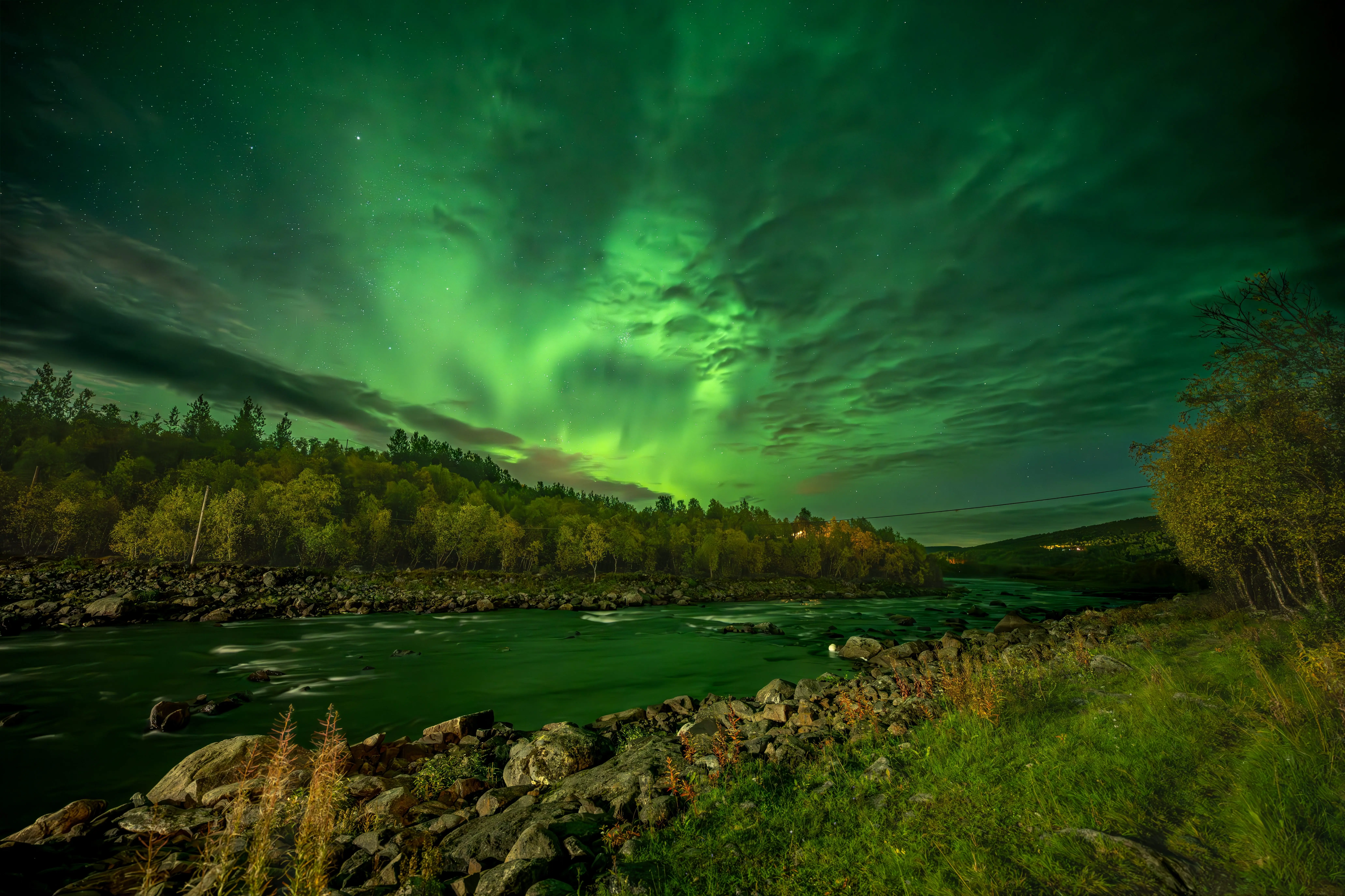 Far northern Norway is one of the best places in Scandinavia to see the Northern Lights.