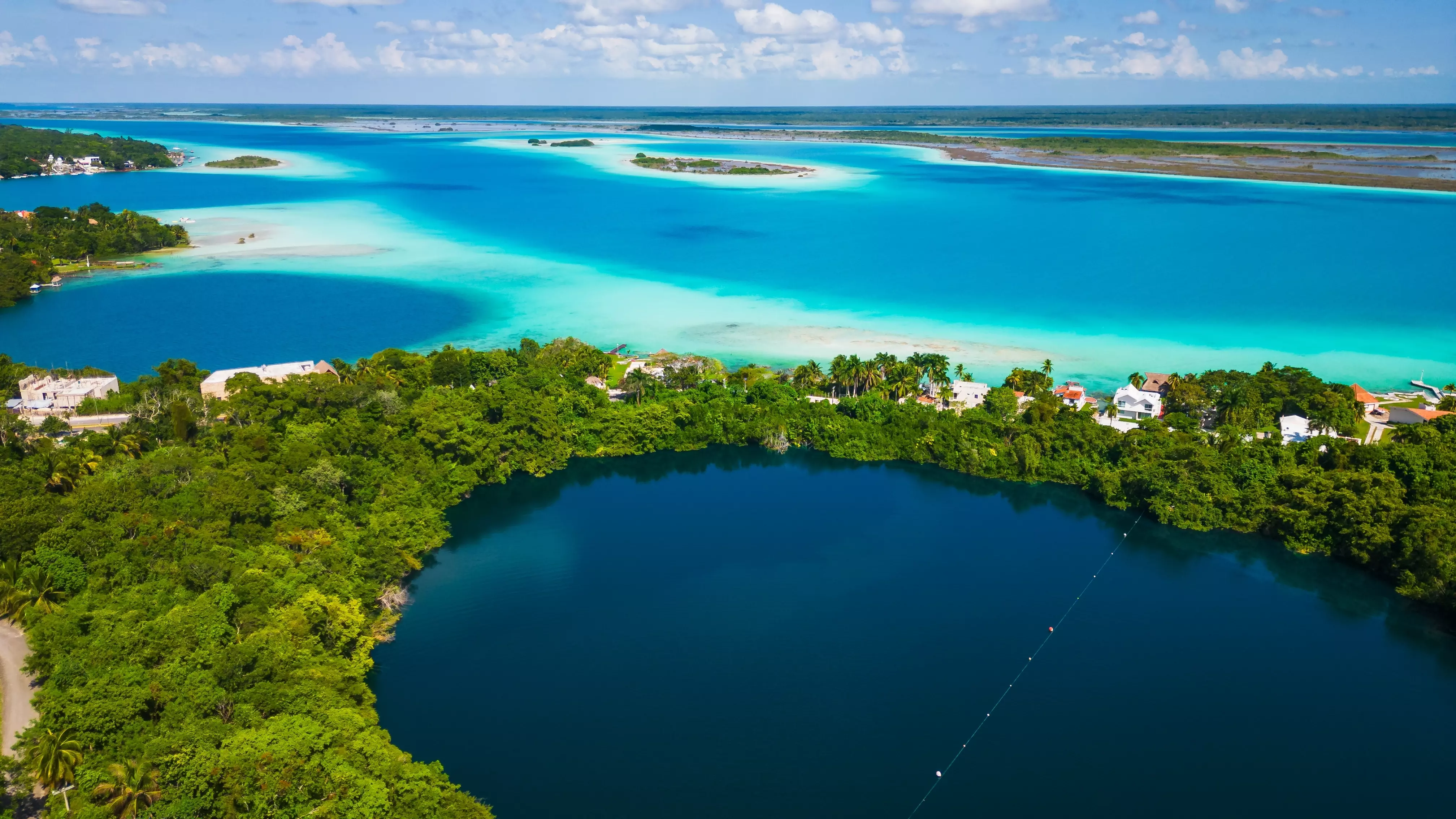 Bacal&aacute;r, the Lagoon of Seven Colours, in Mexico is a true hidden gem.
