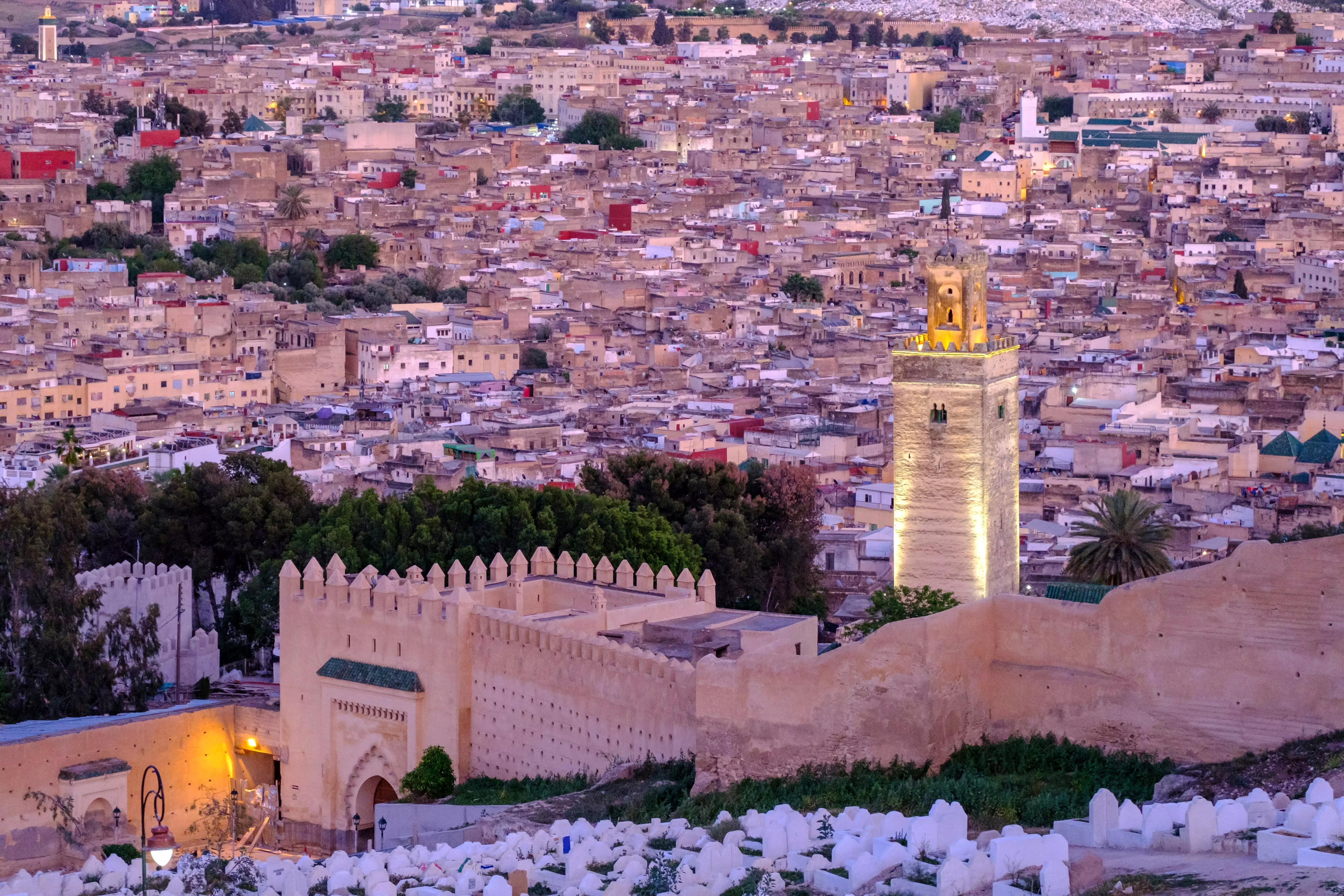 Fez is a fantastic city to visit in Morocco for those wanting a cultural experience.