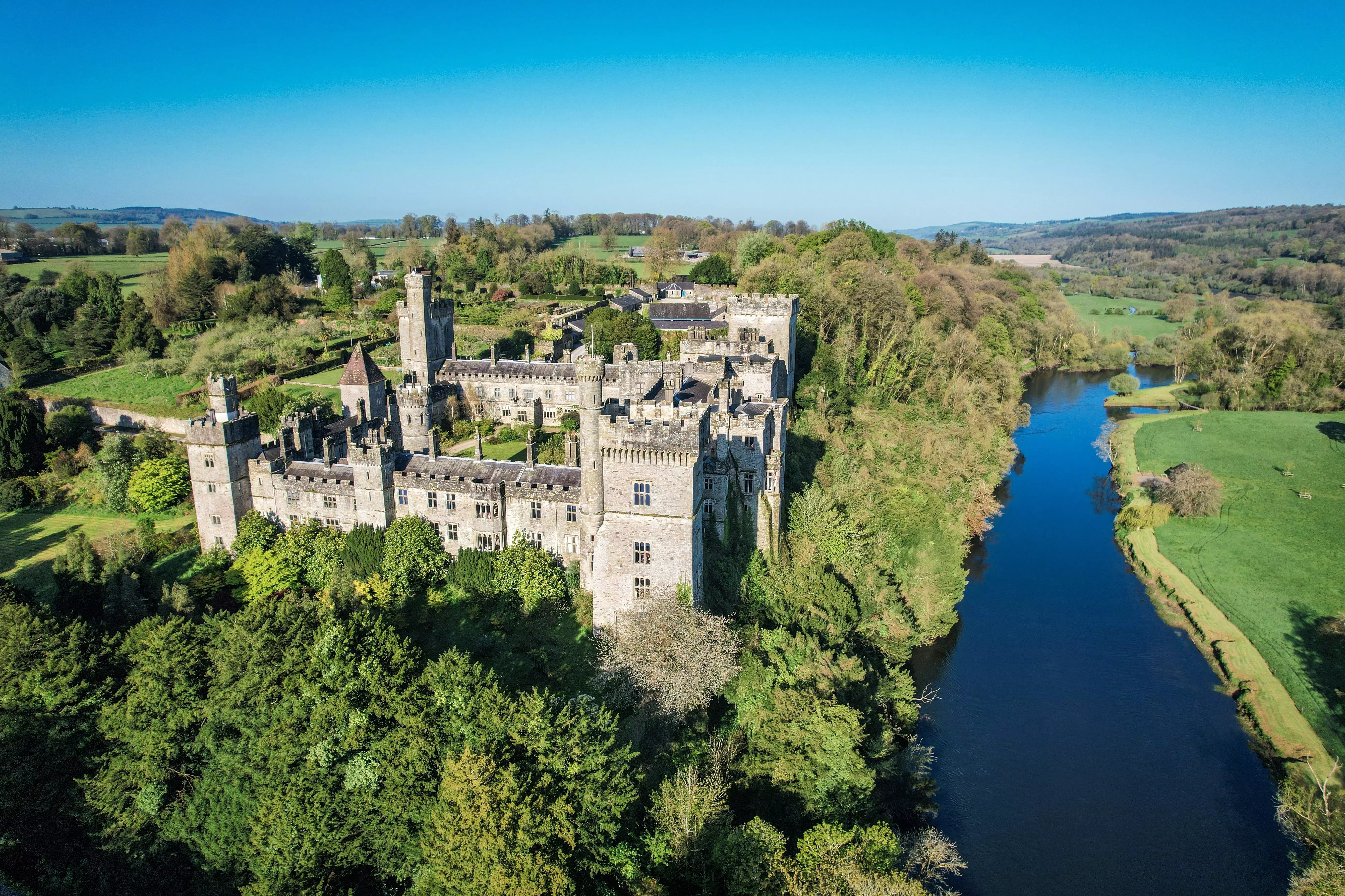 Lismore Castle is a gorgeous castle in Ireland.
