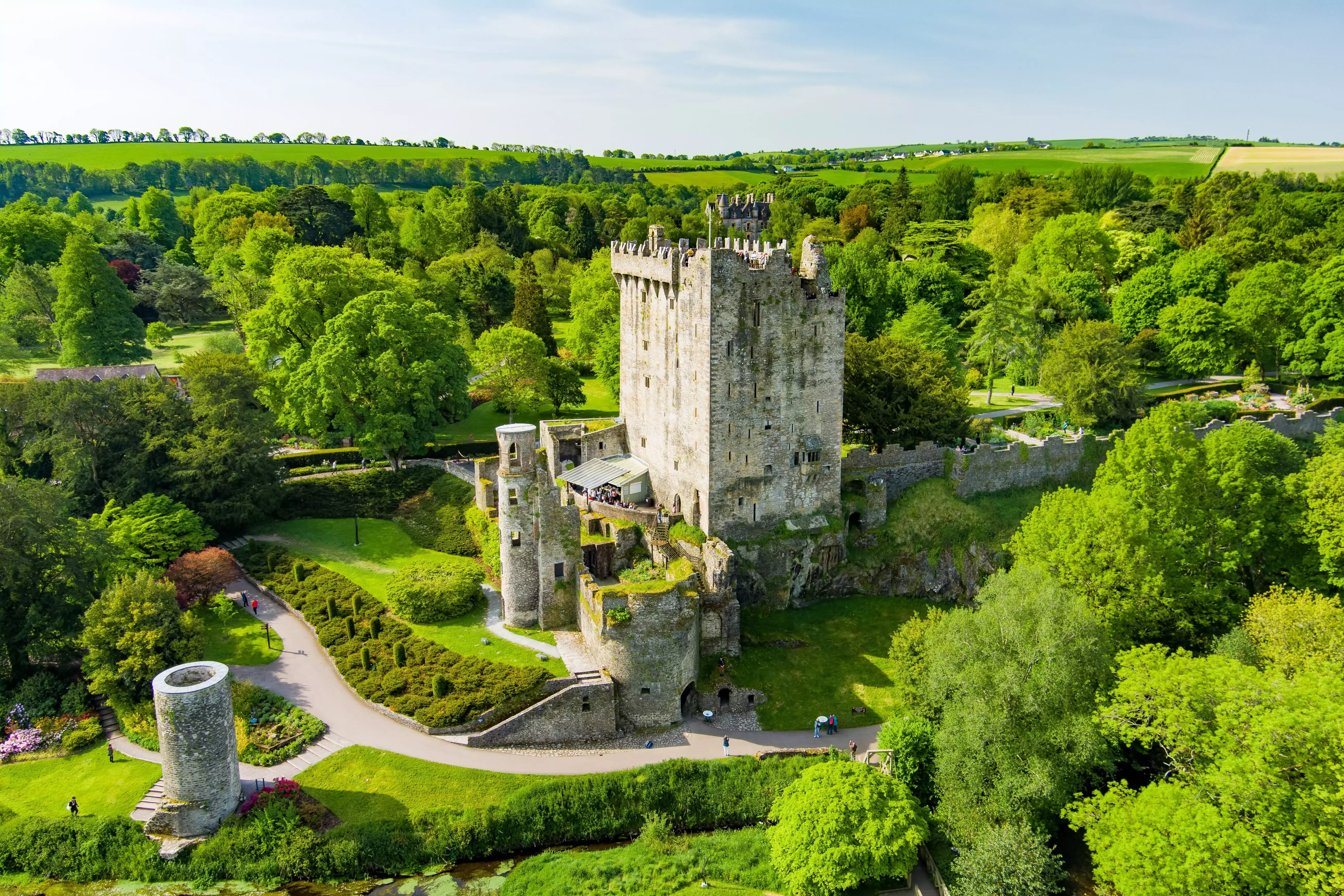 Blarney Castle is one of the most famous and beautiful in Ireland.