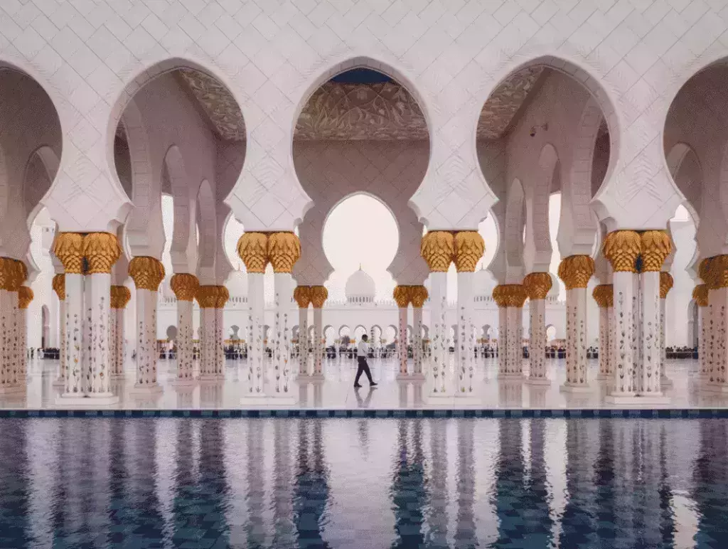Grand Mosque in Abu Dhabi