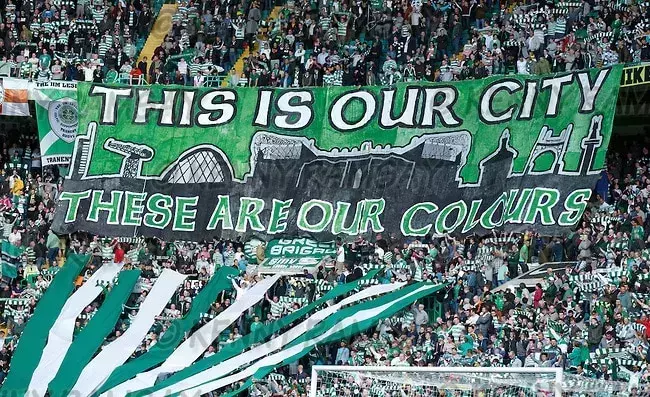The Celtic fans
