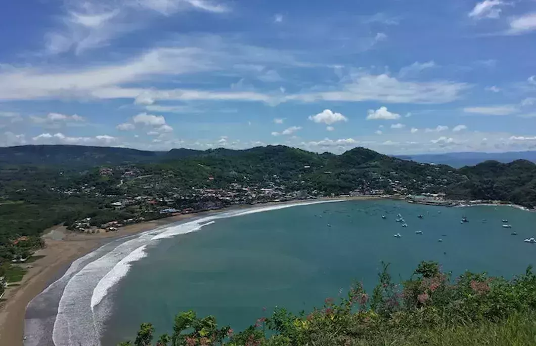 It has borders with two other countries and two bodies of water