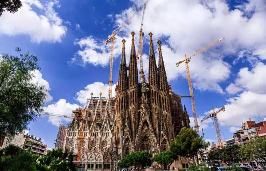 The towers are dedicated to the life of Jesus Christ