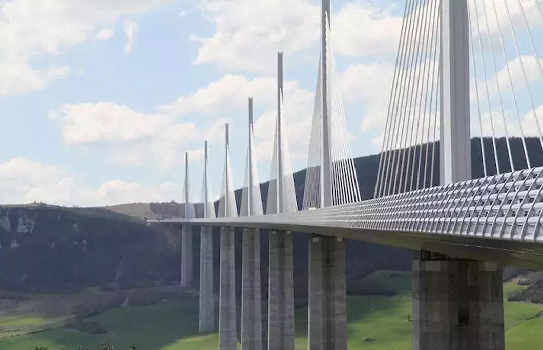 It is the tallest but not the highest bridge