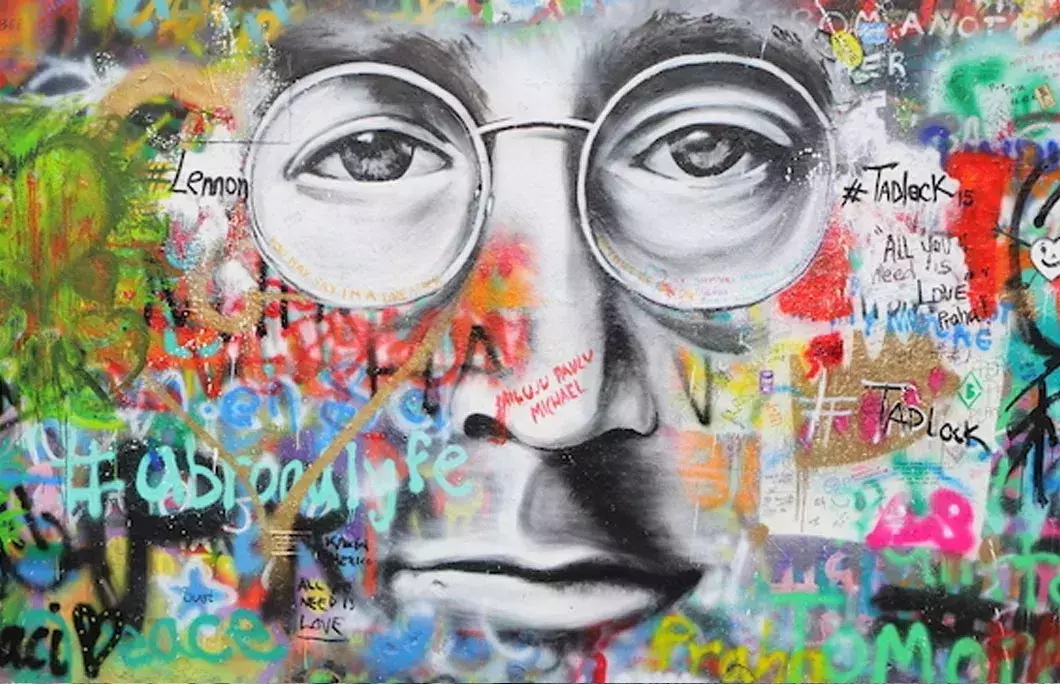 There&amp;amp;amp;rsquo;s a whole wall dedicated to John Lennon in Prague
