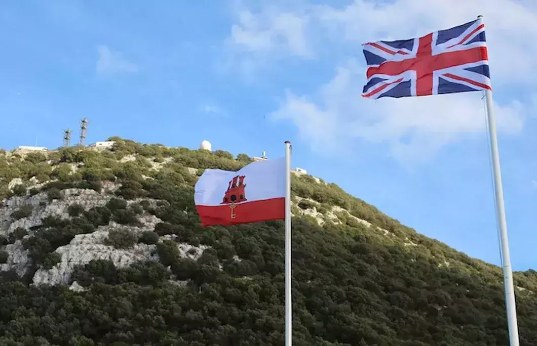 The Rock of Gibraltar is located on the Iberian Peninsula