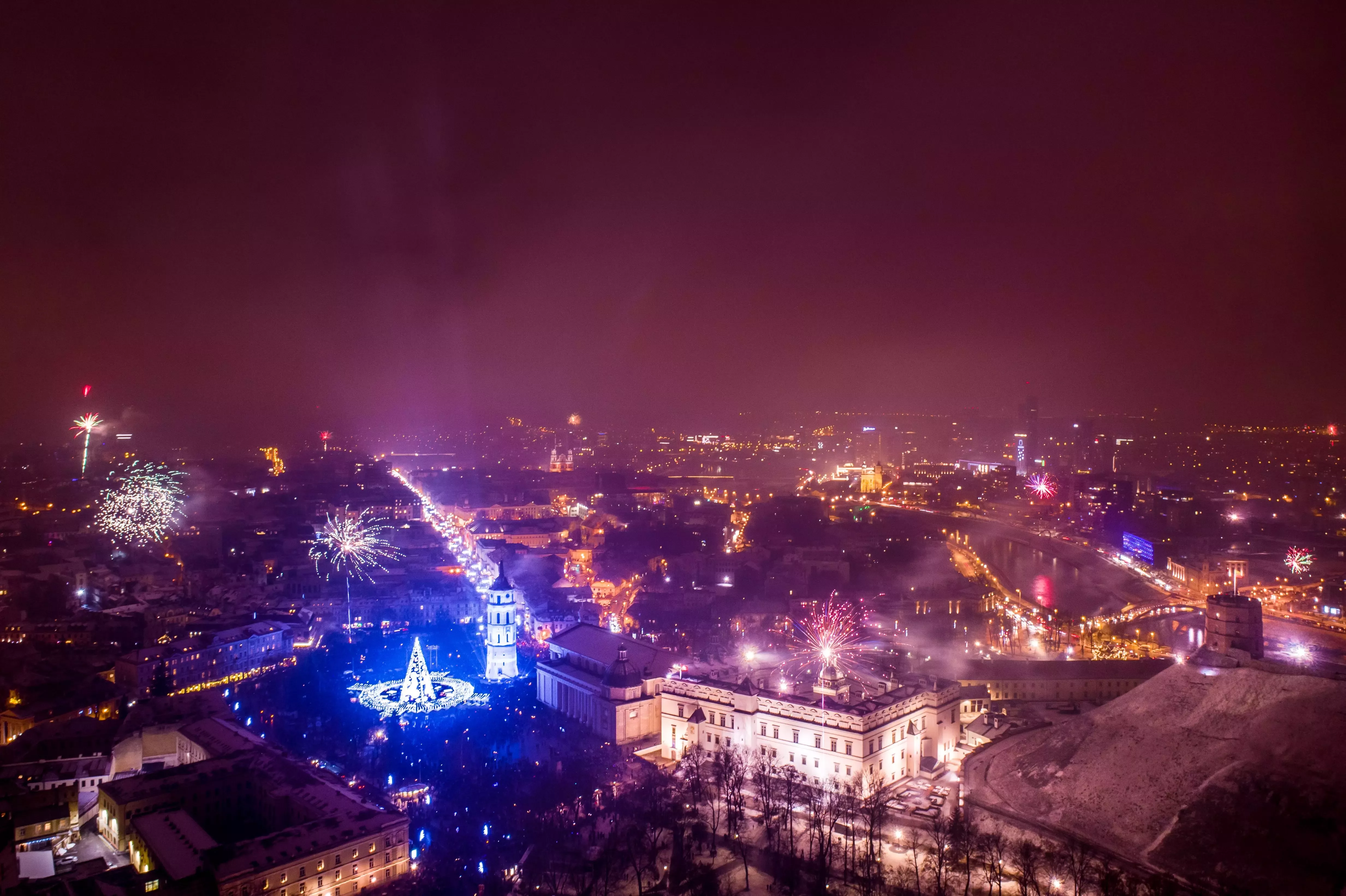 Celebrate NYE in Vilnius, Lithuania, for an unforgettable experience.