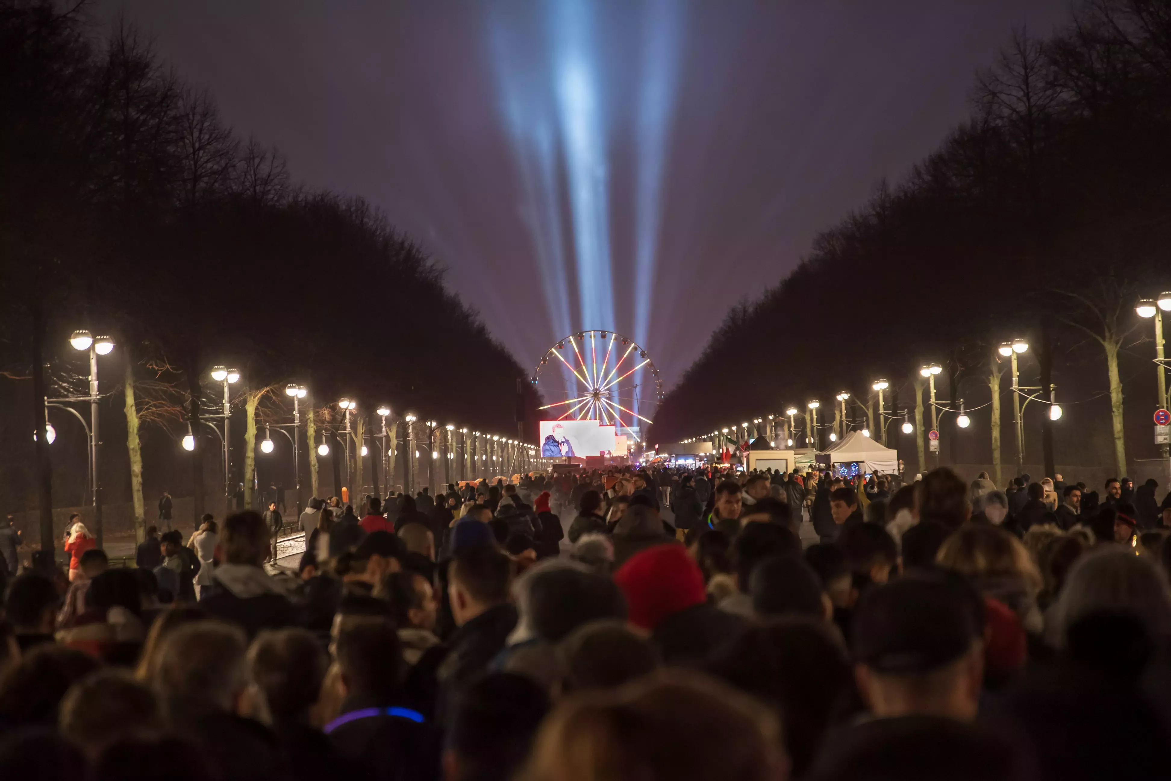 Party the night away celebrating NYE in Berlin, Germany.