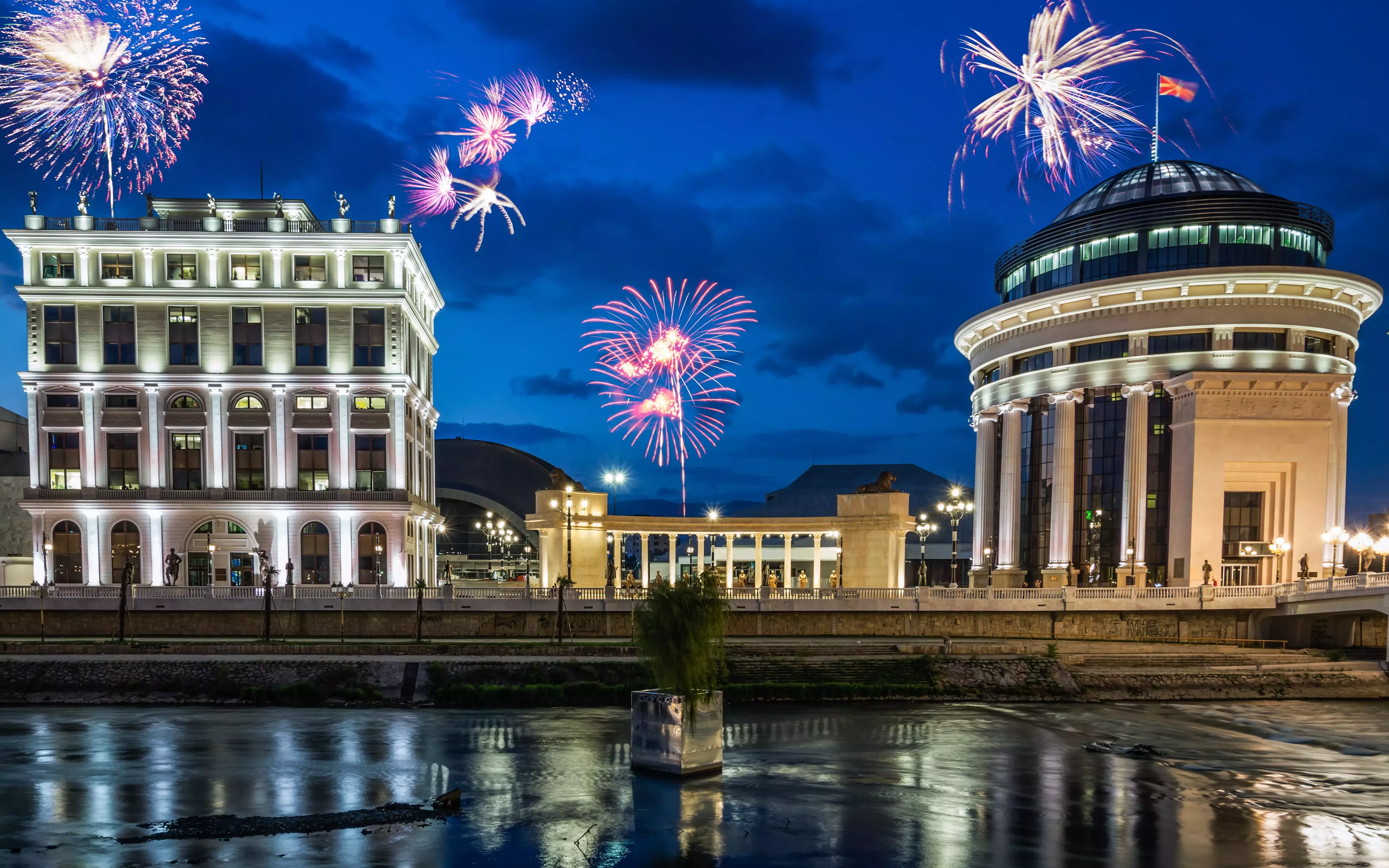 Skopje is an underrated destination for NYE in Europe.