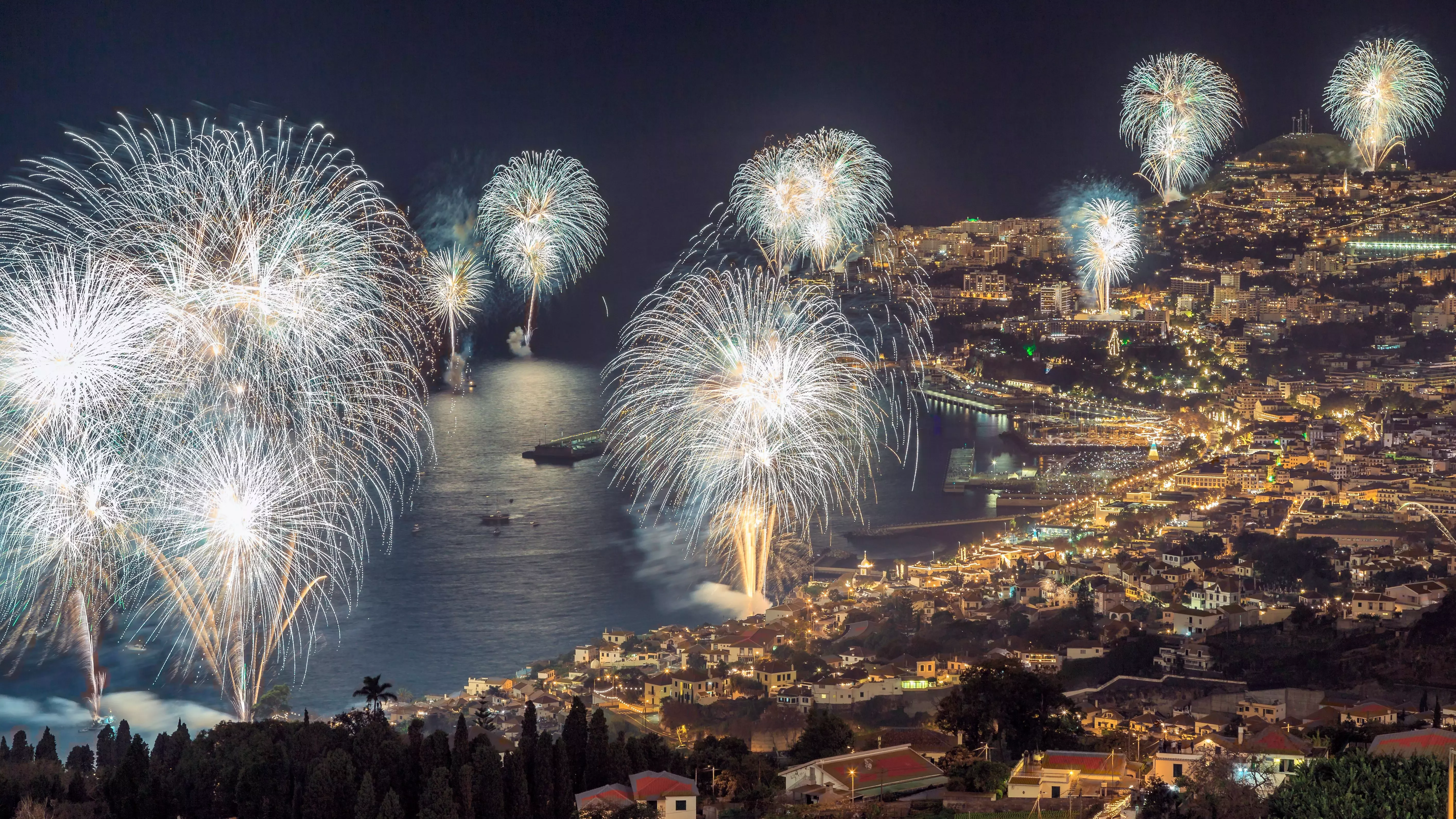Funchal, Portugal was once home to the world's largest fireworks display on NYE 2006.