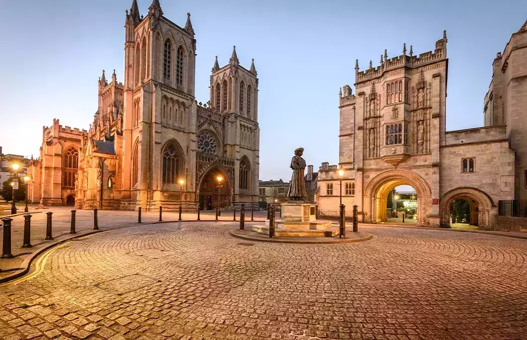 Bristol Cathedral and Central Library