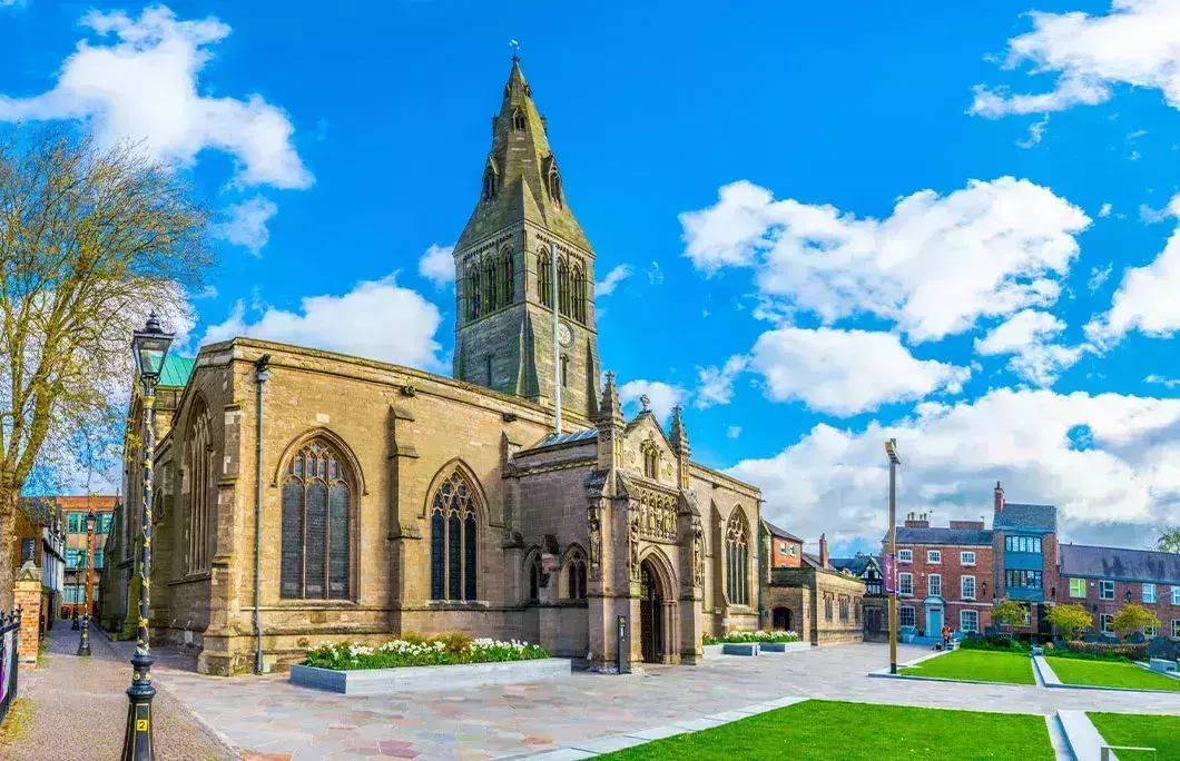 Cathedral in Leicester