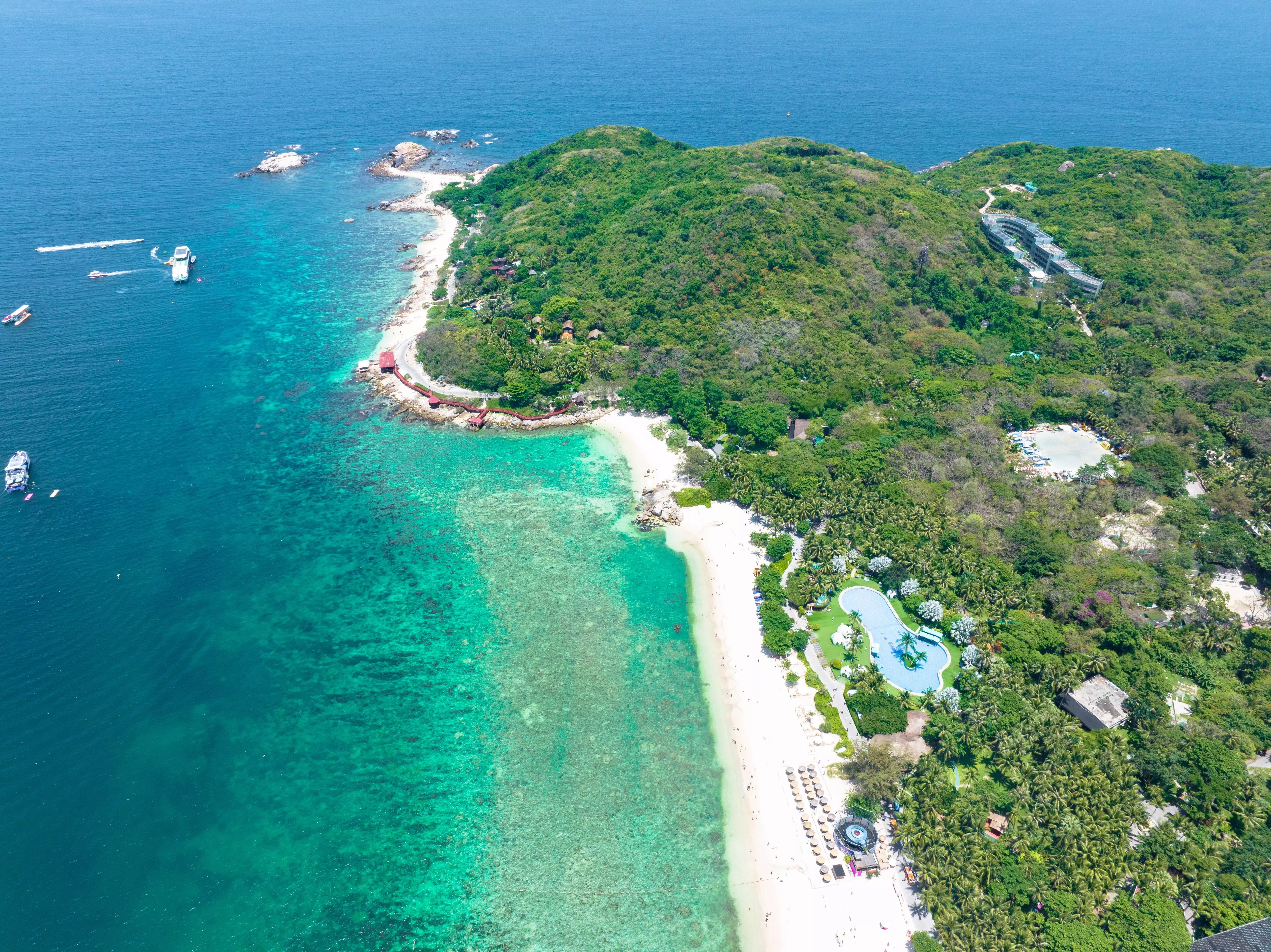 Wuzhizou Island is China's Maldivian escape.
